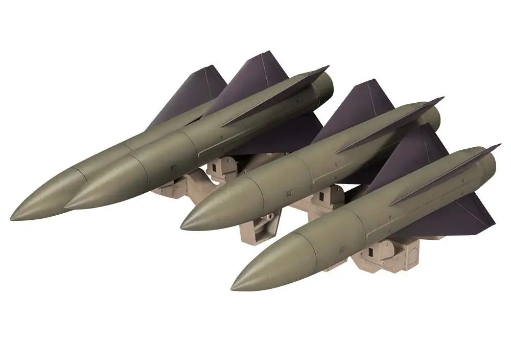 Maquette frame arms extend arms07 improved hawk